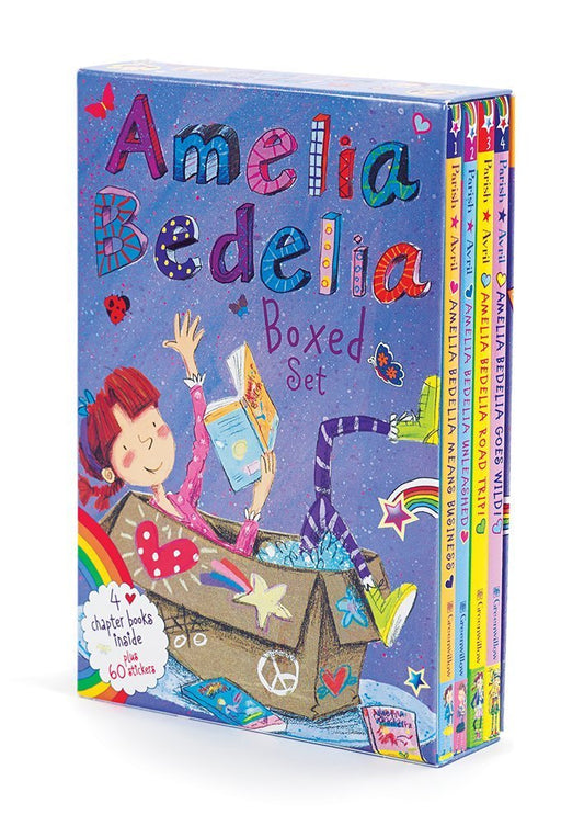 Amelia Bedelia Chapter Book 4-Book Box Set: Books 1-4 cover image