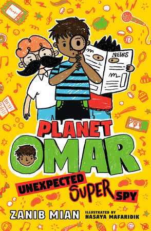 Planet Omar: Unexpected Super Spy - Cover