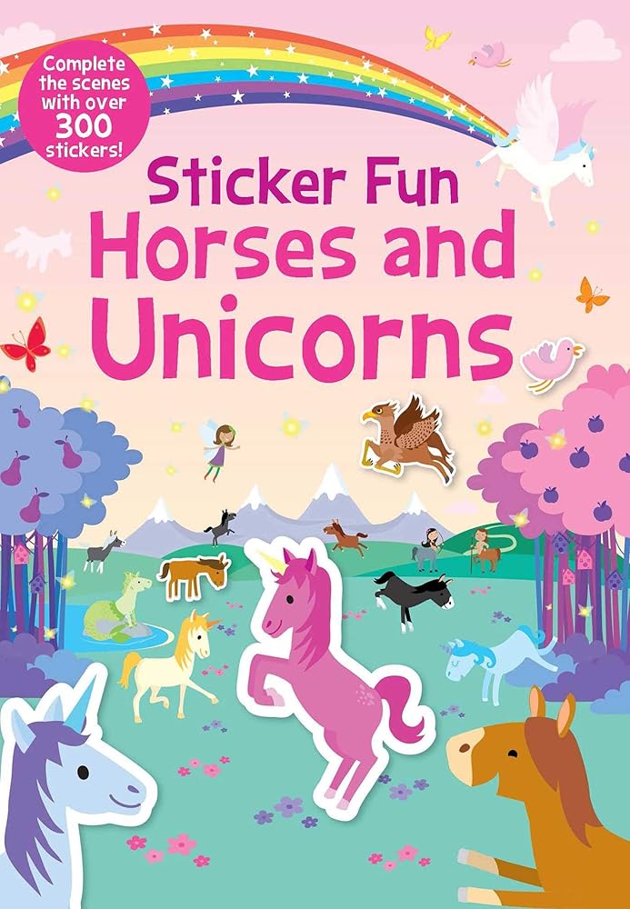 Sticker Fun Horses and Unicorns cover image