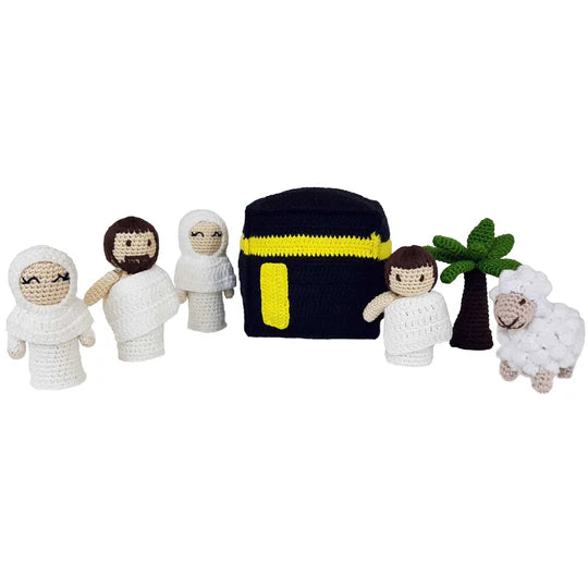 Playset - Kaaba | Handmade Educational Toy: Light skin
