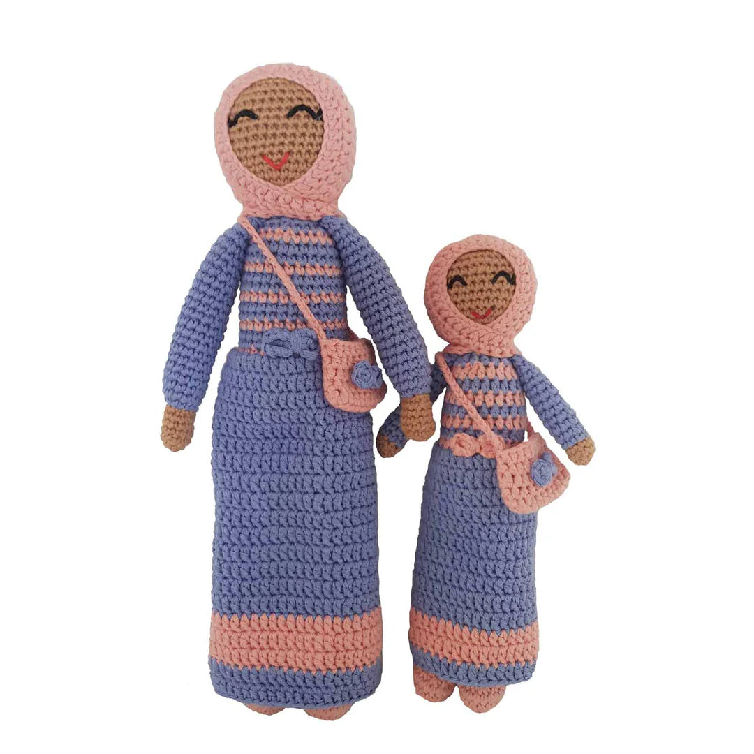 Hijab Doll With Purse | Handmade Muslim Doll