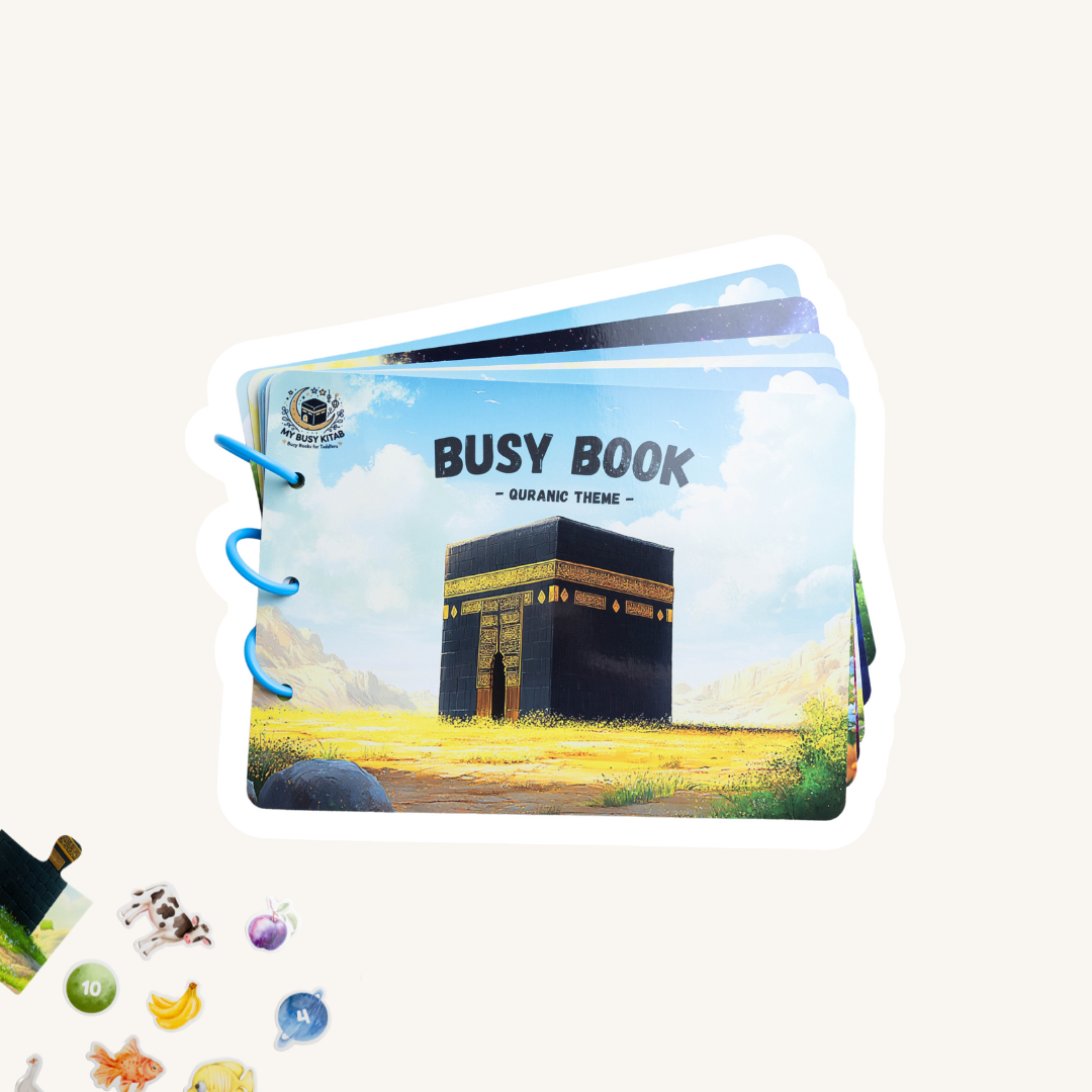 My Busy Kitab Quranic Theme Islamic busy book for toddlers