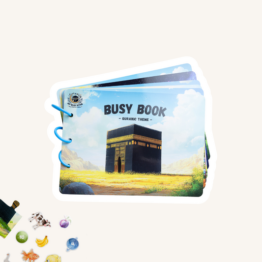 My Busy Kitab Quranic Theme Islamic busy book for toddlers