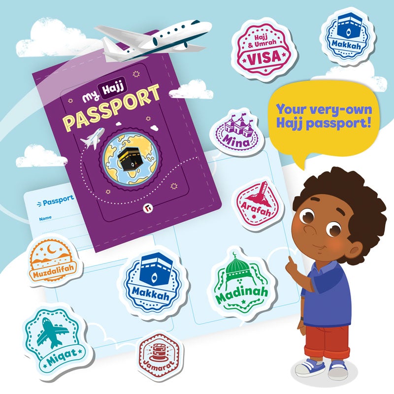 Hajj and Umrah Activity Book (Big kids)