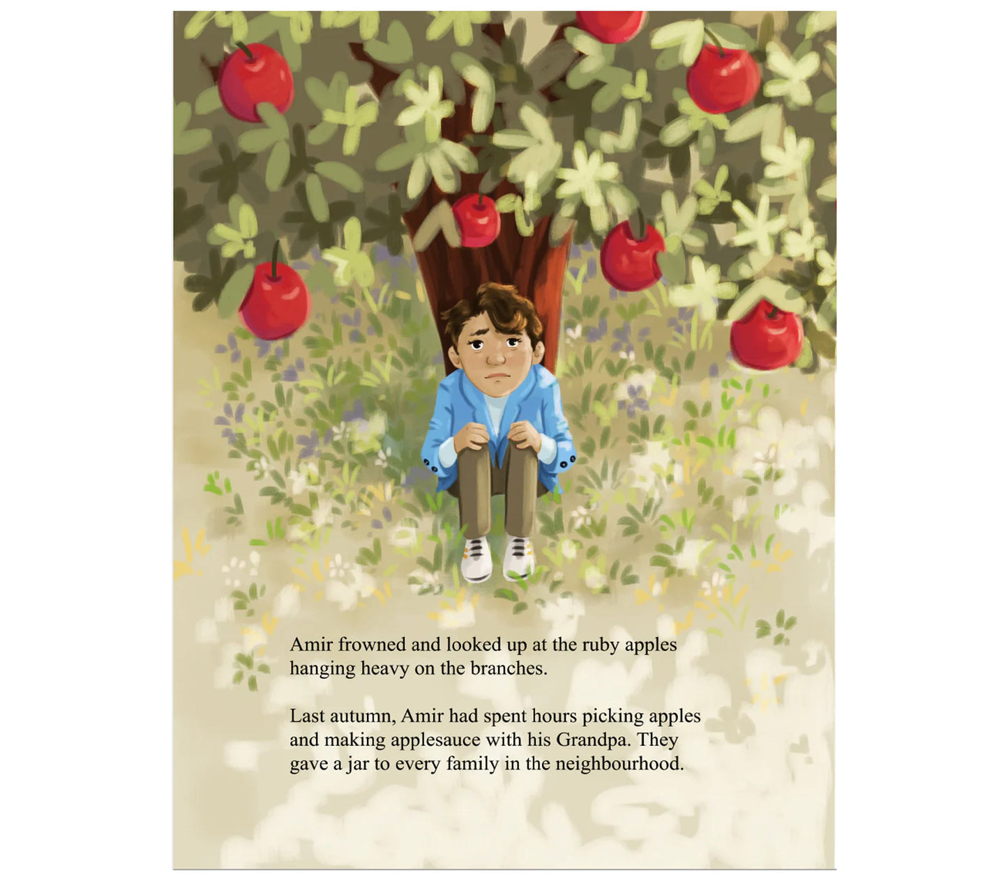 Amir's Blue Jacket - Interior Spread 3