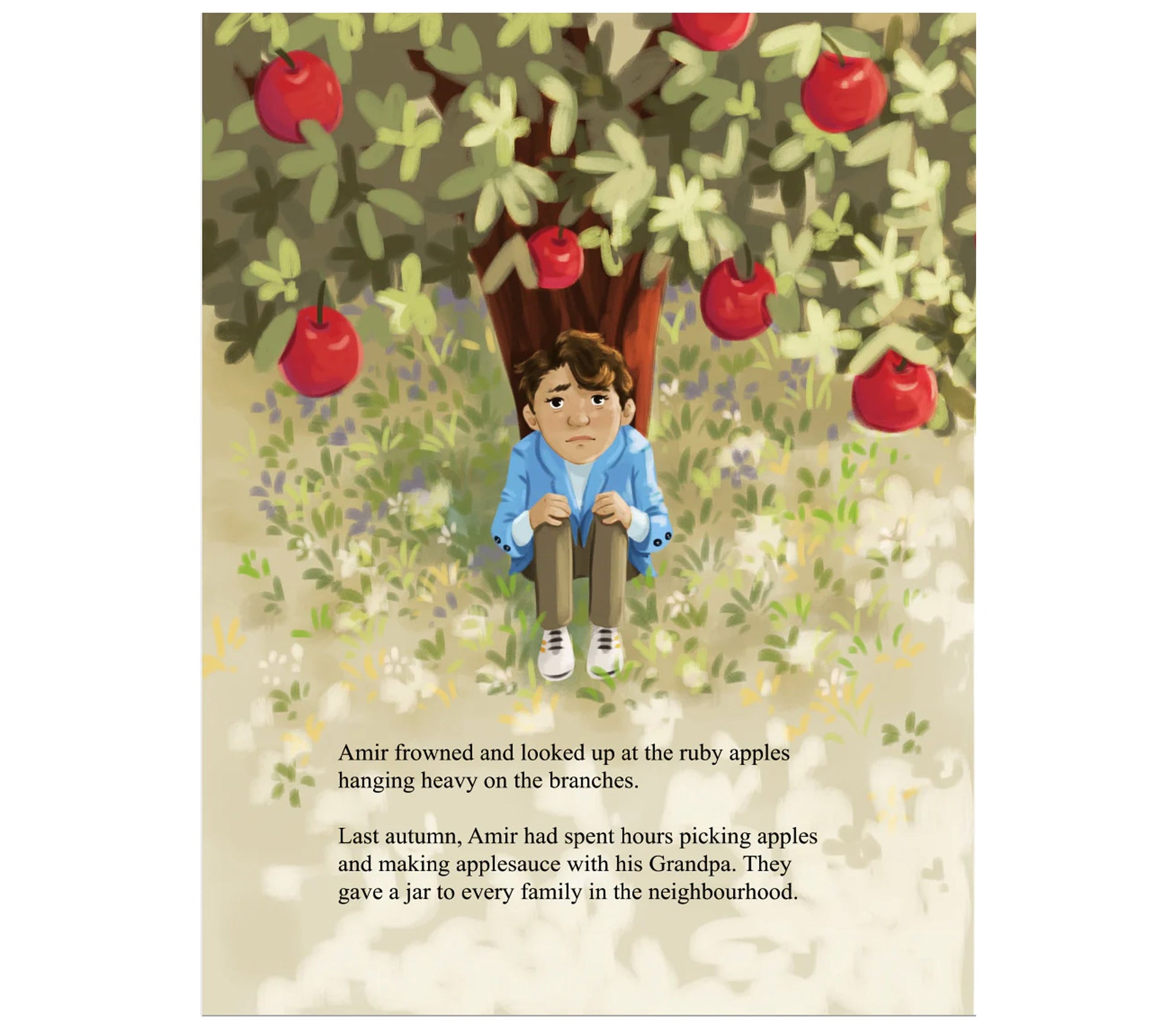 Amir's Blue Jacket - Interior Spread 3