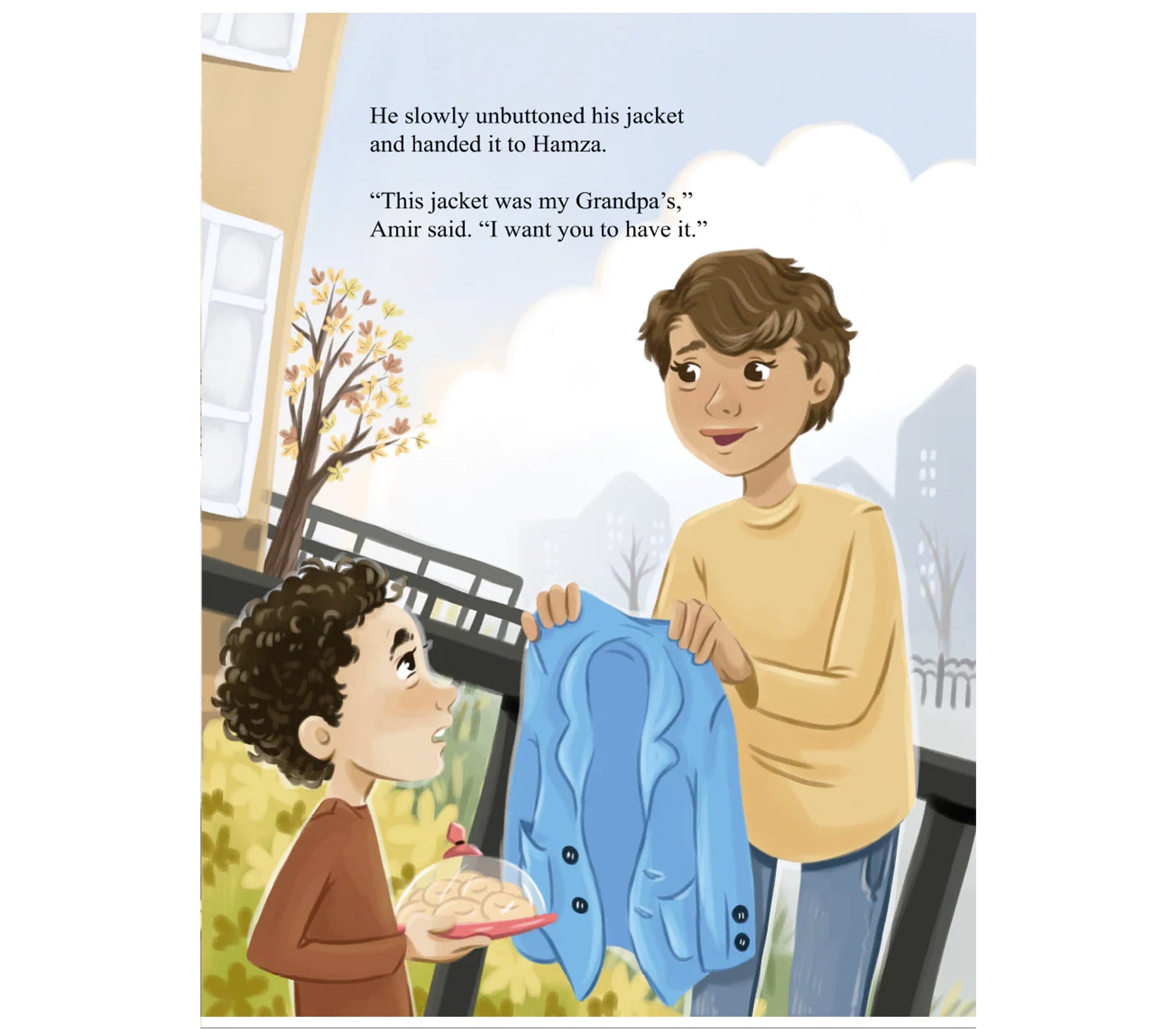 Amir's Blue Jacket - Interior Spread 5