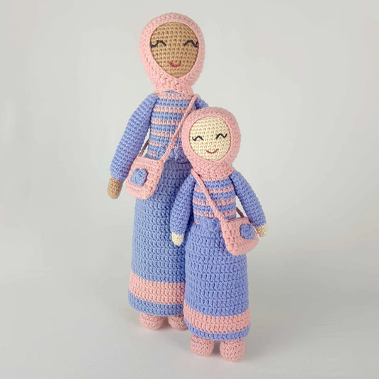 Hijab Doll With Purse | Handmade Muslim Doll