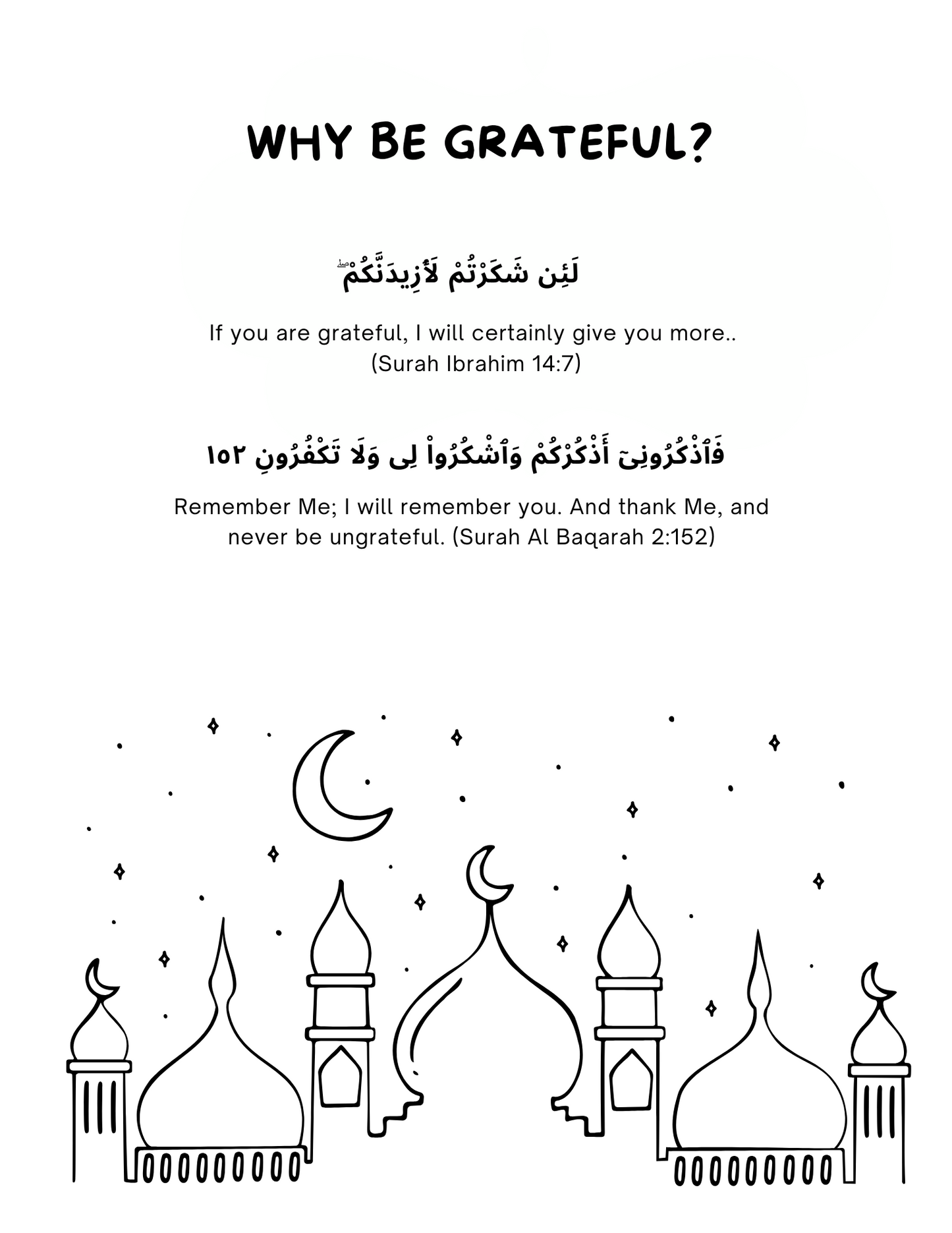 My Alhamdulillah Gratitude Journal - Activity Book