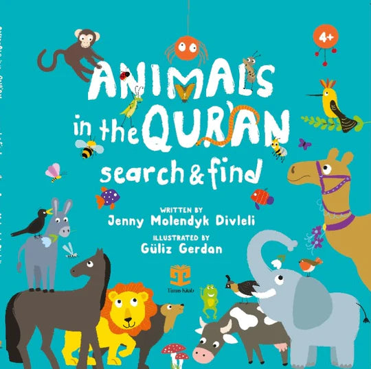 Animals in the Quran: Search and Find Book