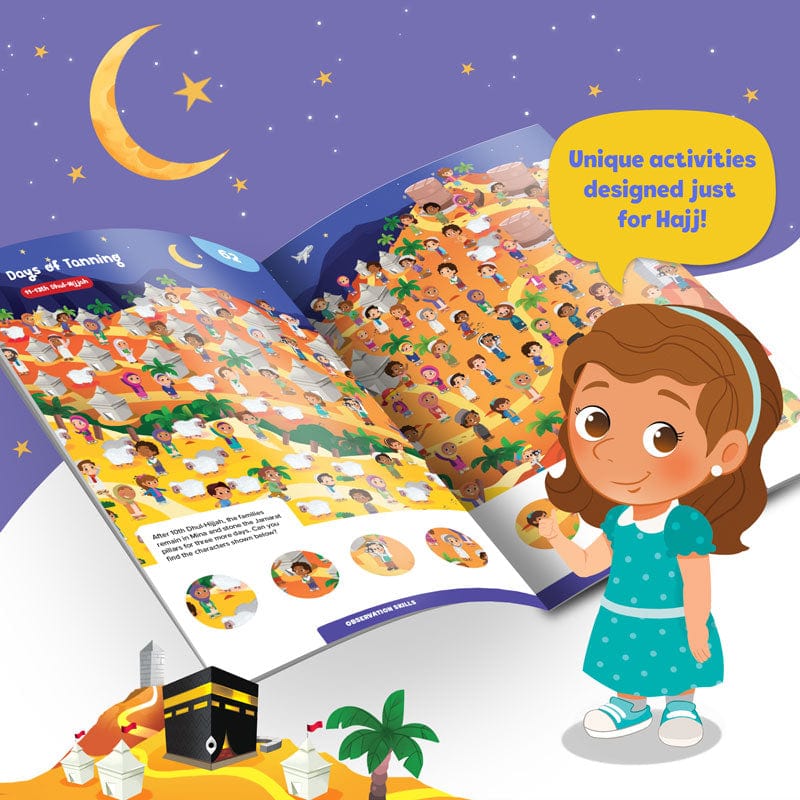 Hajj and Umrah Activity Book Big Kids - Interior 4