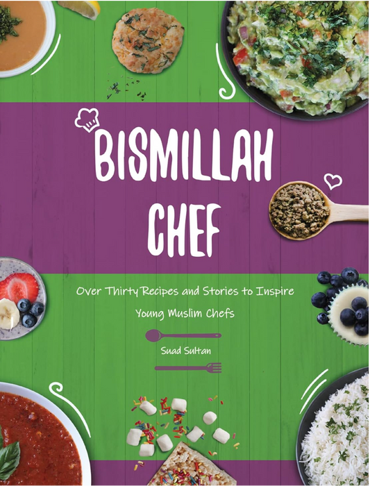 Bismillah Chef Bundle (Book, Notebook and Sticker)