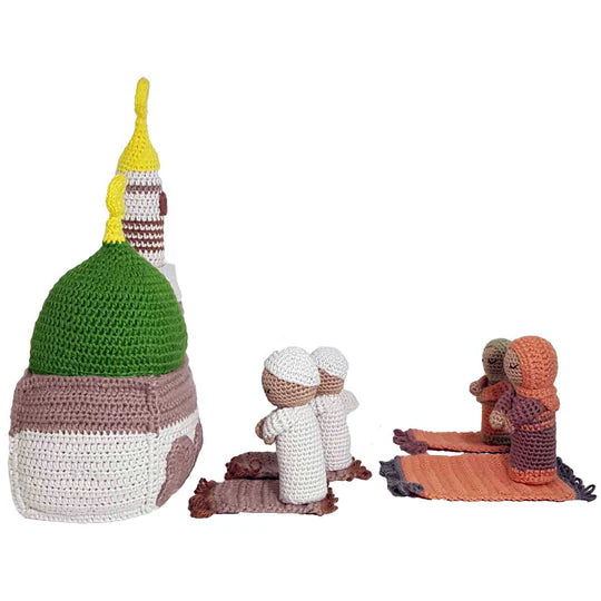 Playset - Masjid An-Nabawi | Handmade Educational Toy