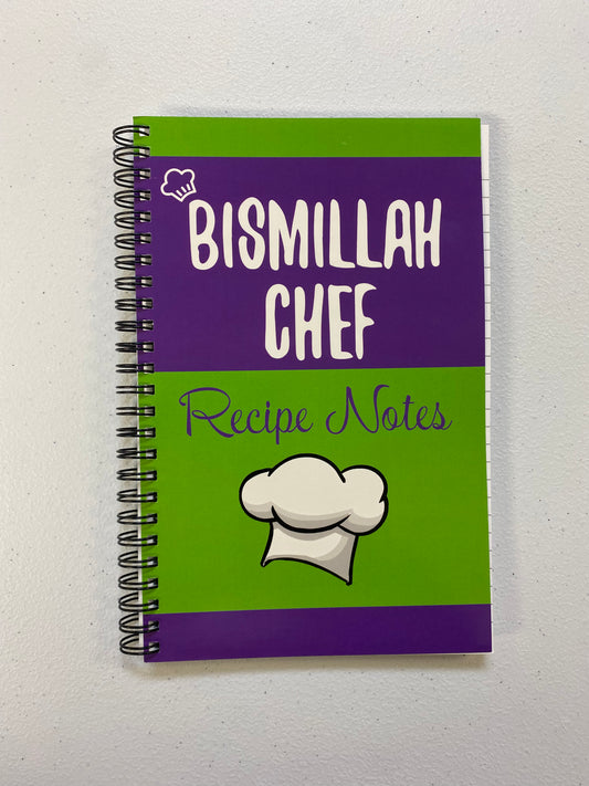 Bismillah Chef Notebook