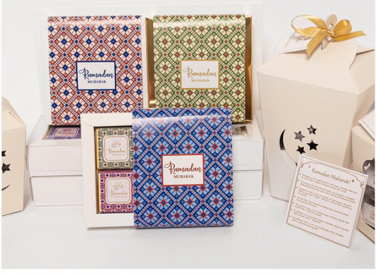 4 pc. Ramadan chocolate gift box (Fida Chocolates)