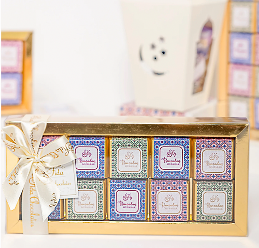 10 pc. Ramadan chocolate gift box (Fida Chocolates)
