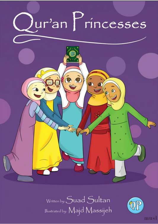 (Bundle) Qur'an Princesses (Book, Journal & Hijab)
