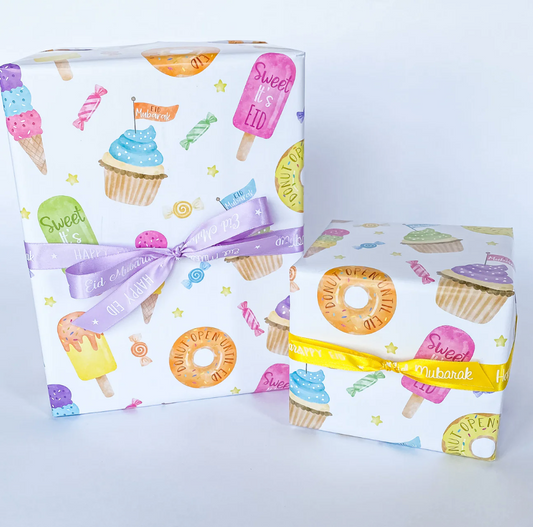 Eid Gift Wrap Rolls - Sweet Treats