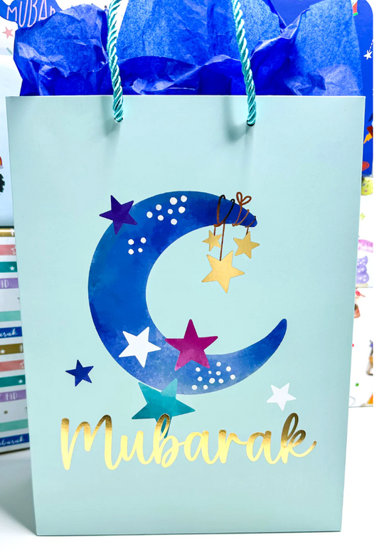 Gift Bags - Mubarak Crescent Moon