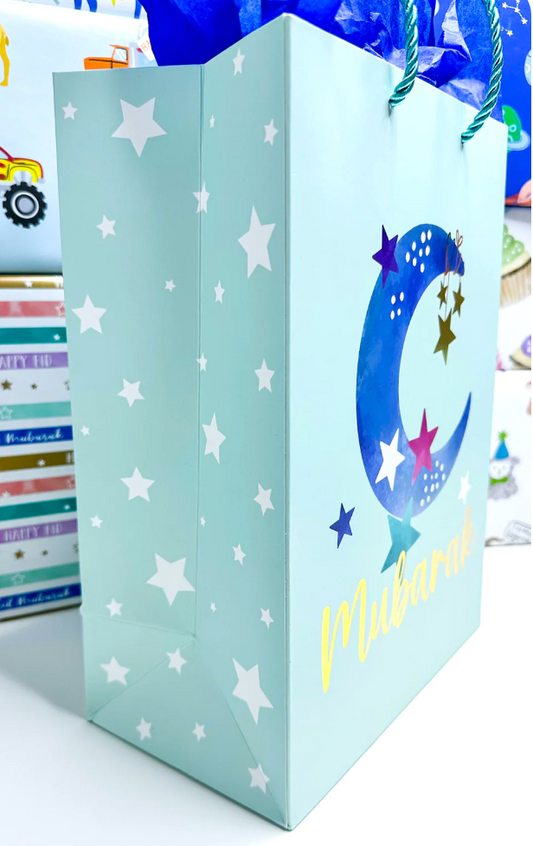 Gift Bags - Mubarak Crescent Moon