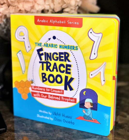 Arabic Numbers Finger Trace Book