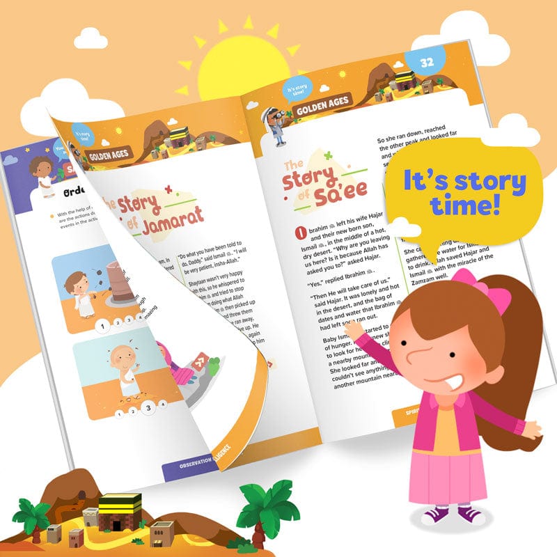 Hajj and Umrah Activity Book Little Kids - Interior 5
