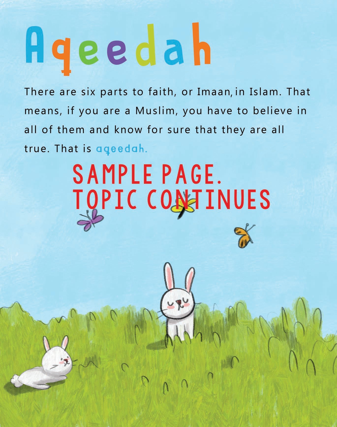 Migo and Ali A-Z of Islam - Interior 6