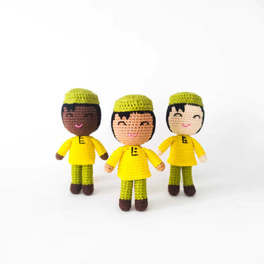 Mini Boy Doll- Yellow- Shade 3