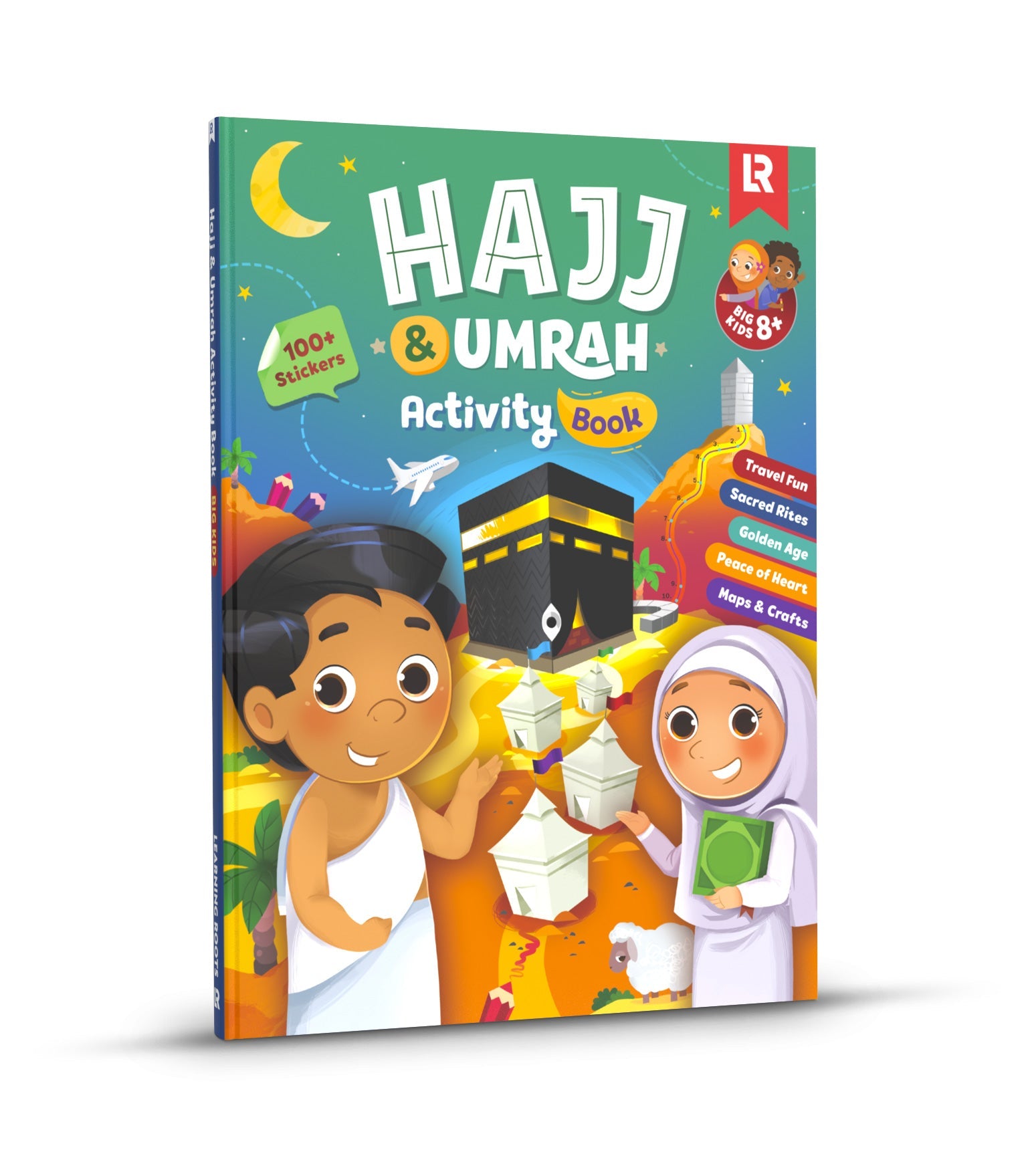Hajj and Umrah Activity Book Big Kids - Cover