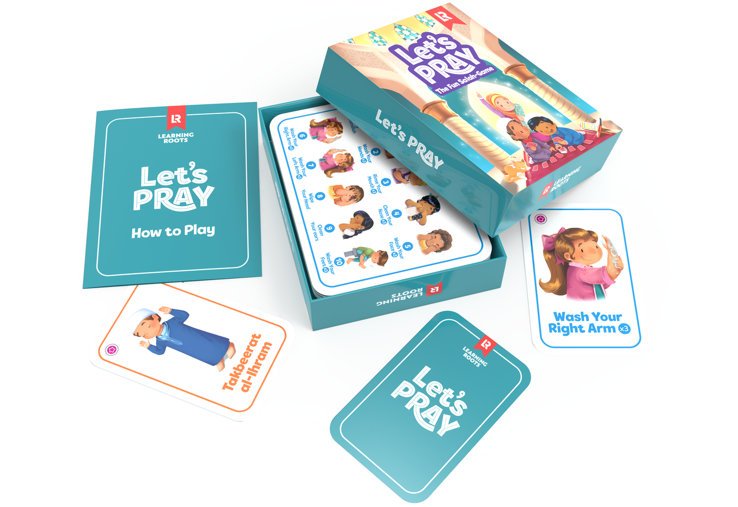 Let's Pray Cards - Game Layout
