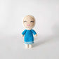 Mini Girl Doll- Blue- Shade 1